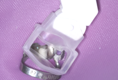 Aspirador especial colocado